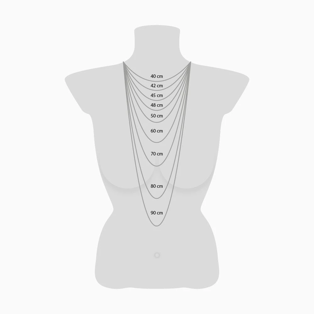 Kette Engelsrufer Heaven Silber mit Zirkonia Kette Engelsrufer Heaven Silber Mit Zirkonia -Engelsrufer Kette Verkäufe ern 28 heaven xs