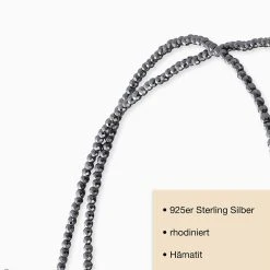 Engelsrufer Ankerkette Damen Sterlingsilber Mit Hämatit -Engelsrufer Kette Verkäufe ern 70 ha 3 de