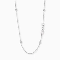 Engelsrufer Damen-Kette Moonlight Silber Mit Zirkonia