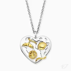 Engelsrufer Damenkette Echtsilber Bicolor Aloha Herz 4 Engelsrufer Damenkette Echtsilber Bicolor Aloha Herz -Engelsrufer Kette Verkäufe ern alohaheart big 01