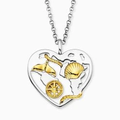 Engelsrufer Damenkette Echtsilber Bicolor Aloha Herz 3 Engelsrufer Damenkette Echtsilber Bicolor Aloha Herz -Engelsrufer Kette Verkäufe ern alohaheart big 02