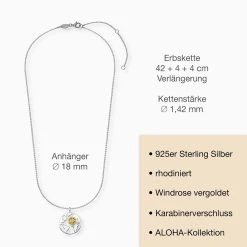 Engelsrufer Damenkette 925er Sterlingsilber Bicolor Aloha -Engelsrufer Kette Verkäufe ern alohaworld big 03