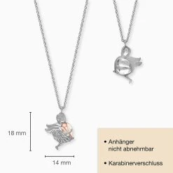 Engelsrufer Damen Halskette Bicolor Schutzengel Rhodiniert 7 Engelsrufer Damen Halskette Bicolor Schutzengel Rhodiniert -Engelsrufer Kette Verkäufe ern angel hw bir 6 de