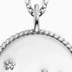 Engelsrufer Damen Kette Silber Mit Zirkonia Und Roter Jaspis Stein Für Sternzeichen Widder -Engelsrufer Kette Verkäufe ern aries rj zi 4 1