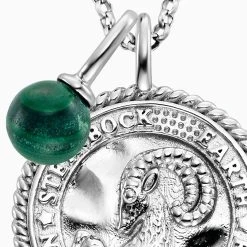 Engelsrufer Damen Kette Silber Mit Zirkonia Und Malachit Stein Für Sternzeichen Steinbock 3 Engelsrufer Damen Kette Silber Mit Zirkonia Und Malachit Stein Für Sternzeichen Steinbock -Engelsrufer Kette Verkäufe ern capricorn ml zi 1