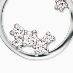 Engelsrufer Silberkette Runder Anhänger Cosmo Mit Weißen Zirkonia Steinen 4 Engelsrufer Silberkette Runder Anhänger Cosmo Mit Weißen Zirkonia Steinen -Engelsrufer Kette Verkäufe ern cosmo zi 2