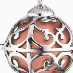 Engelsrufer Kette Mit Klangkugel Anhänger Silber Und Rose Kugel -Engelsrufer Kette Verkäufe ern er 16 xs 1 2 1