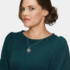 Engelsrufer Damen Silberkette Lebensbaum Tricolor Mit Zirkonia 5 Engelsrufer Damen Silberkette Lebensbaum Tricolor Mit Zirkonia -Engelsrufer Kette Verkäufe ern flytree zi tri 3