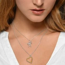 Engelsrufer Damen Halskette Bicolor Forever Love 5 Engelsrufer Damen Halskette Bicolor Forever Love -Engelsrufer Kette Verkäufe ern forever big 3 de