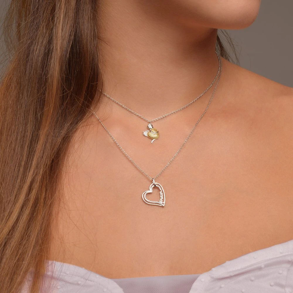 Engelsrufer Damenkette Sterlingsilber mit Forever Schriftzug mit Zirkonia Engelsrufer Damenkette Sterlingsilber Mit Forever Schriftzug Mit Zirkonia -Engelsrufer Kette Verkäufe ern forever zi