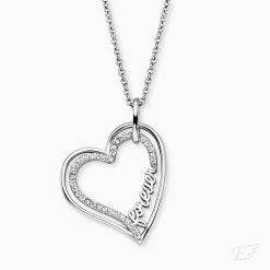 Engelsrufer Damenkette Sterlingsilber Mit Forever Schriftzug Mit Zirkonia 3 Engelsrufer Damenkette Sterlingsilber Mit Forever Schriftzug Mit Zirkonia -Engelsrufer Kette Verkäufe ern forever zi 01