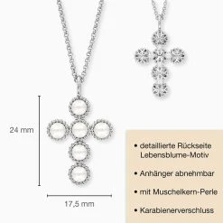 Engelsrufer Kette Muschelkernperlen Silber Mit Lebensblumen Motiv 7 Engelsrufer Kette Muschelkernperlen Silber Mit Lebensblumen Motiv -Engelsrufer Kette Verkäufe ern glory cross 6 de