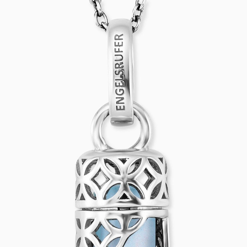 Engelsrufer Damen Anhänger Silberkette mit Blauer Achat Kraftstein Größe M Engelsrufer Damen Anhänger Silberkette Mit Blauer Achat Kraftstein Größe M -Engelsrufer Kette Verkäufe ern heal ba m 1