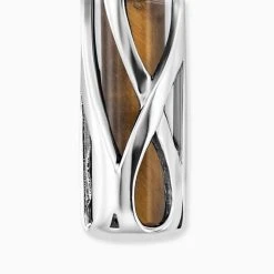 Engelsrufer Damen-Kette Silber Mit Anhänger Tigerauge Kraftstein Größe S -Engelsrufer Kette Verkäufe ern heal te s 2