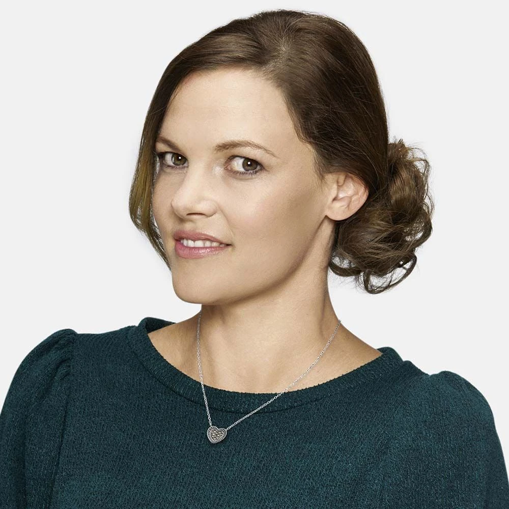 Engelsrufer Silber Halskette mit Herz und Markasit Steinen Engelsrufer Silber Halskette Mit Herz Und Markasit Steinen -Engelsrufer Kette Verkäufe ern heart ma 2