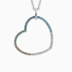 Engelsrufer Damen Halskette Mit Anhänger Regenbogenherz Silber Und Zirkonia Multicolor 3 Engelsrufer Damen Halskette Mit Anhänger Regenbogenherz Silber Und Zirkonia Multicolor -Engelsrufer Kette Verkäufe ern heartcool zim 1 1