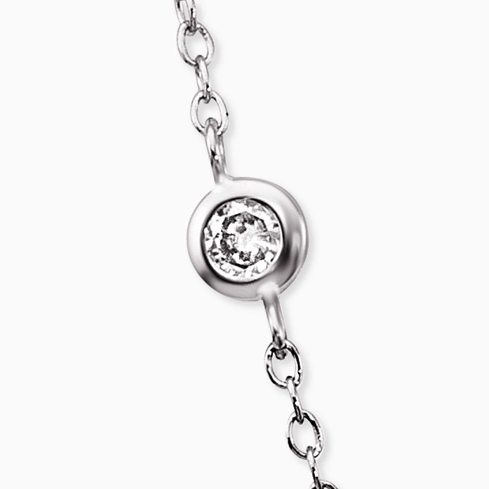 Engelsrufer Damen-Halskette Silber Buchstabe D mit Zirkoniastein Engelsrufer Damen-Halskette Silber Buchstabe D Mit Zirkoniastein -Engelsrufer Kette Verkäufe ern initial d 2