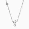 Engelsrufer Damen-Halskette Silber Buchstabe J Mit Zirkoniastein