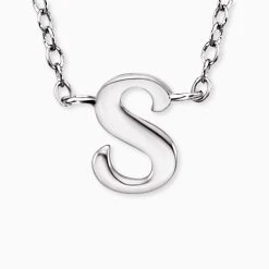 Engelsrufer Damen-Halskette Silber Buchstabe S Mit Zirkoniastein 3 Engelsrufer Damen-Halskette Silber Buchstabe S Mit Zirkoniastein -Engelsrufer Kette Verkäufe ern initial s 1