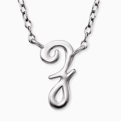 Engelsrufer Damen-Halskette Silber Buchstabe Z Mit Zirkoniastein -Engelsrufer Kette Verkäufe ern initial z 1