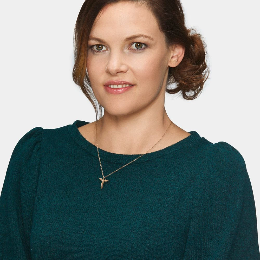 Engelsrufer Damen-Kette Rose mit Engel Anhänger Engelsrufer Damen-Kette Rose Mit Engel Anhänger -Engelsrufer Kette Verkäufe ern lilangel r 3