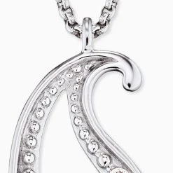 Engelsrufer Kette Mit Anhänger Für Damen Balance Silber Mit Zirkonia -Engelsrufer Kette Verkäufe ern lilbalance zi 1