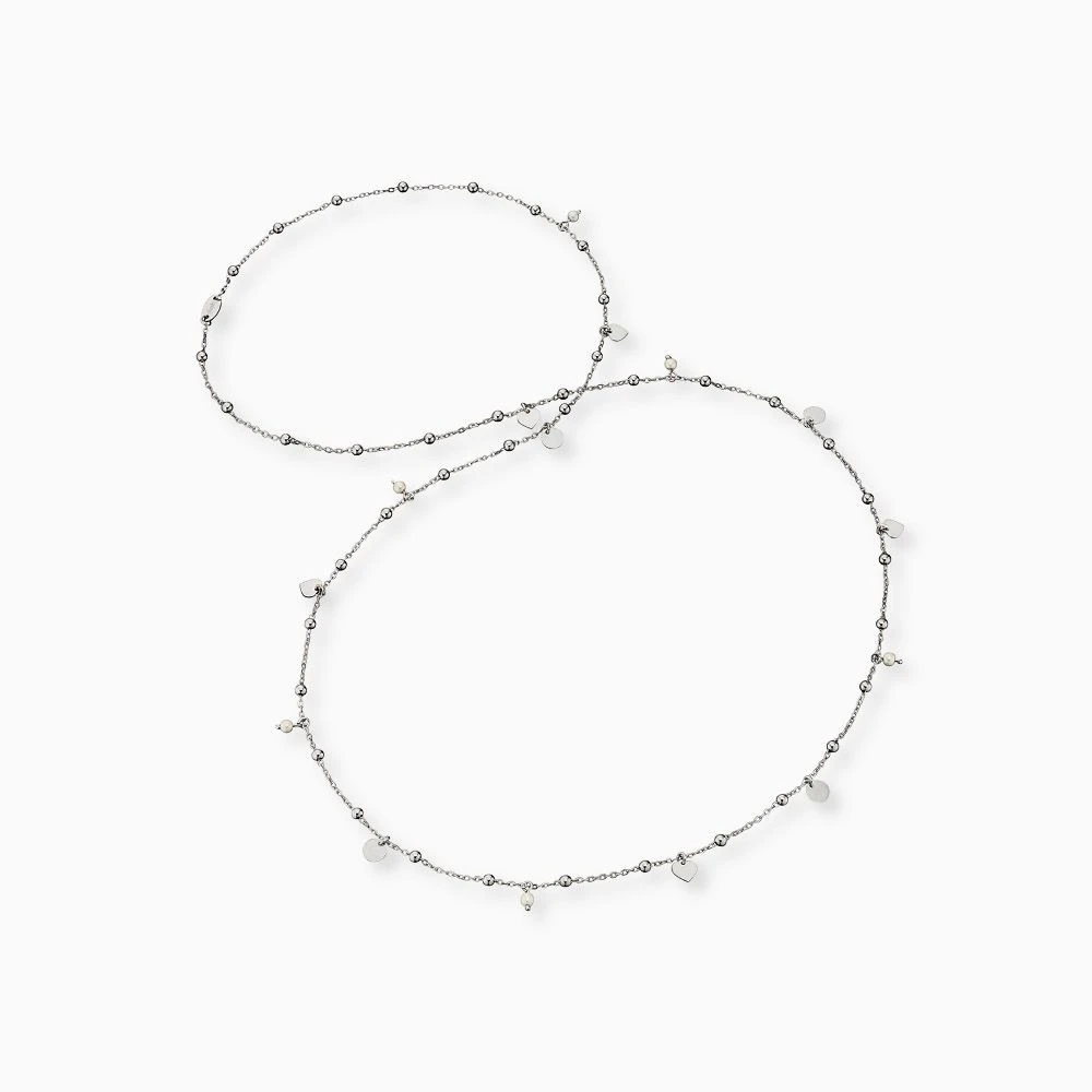 Engelsrufer Damen Halskette silber mit Muschelkernperlen Engelsrufer Damen Halskette Silber Mit Muschelkernperlen -Engelsrufer Kette Verkäufe ern liljoy pe 3