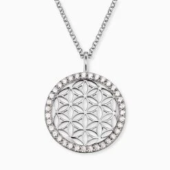 Engelsrufer Halskette Lebensblume Mit Zirkonia