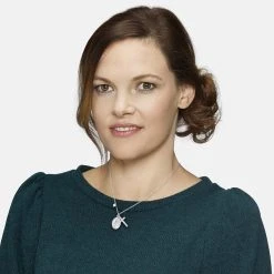 Engelsrufer Silberkette Damen Mit Kreuz, Maria Und Perle Anhänger -Engelsrufer Kette Verkäufe ern lilmaria pe 4