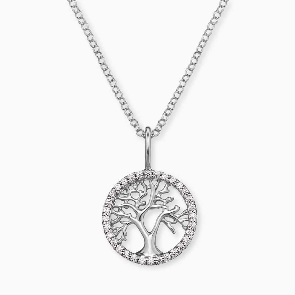 Engelsrufer Damen-Kette Lebensbaum silber mit Zirkoniasteinen Engelsrufer Damen-Kette Lebensbaum Silber Mit Zirkoniasteinen -Engelsrufer Kette Verkäufe ern liltree zi 1