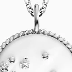 Engelsrufer Damen Kette Silber Mit Zirkonia Und Lapislazuli Stein Für Sternzeichen Schütze -Engelsrufer Kette Verkäufe ern sagitarius lp zi 5