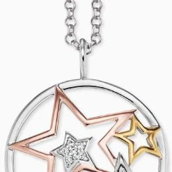 Engelsrufer Halskette Mit Sternen Anhänger In Silber, Gold Und Roségold -Engelsrufer Kette Verkäufe ern stars trico zi 2 2 1