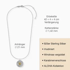 Engelsrufer Damenkette 925er Sterlingsilber Bicolor Talisman 5 Engelsrufer Damenkette 925er Sterlingsilber Bicolor Talisman -Engelsrufer Kette Verkäufe ern talisman luck bi 03