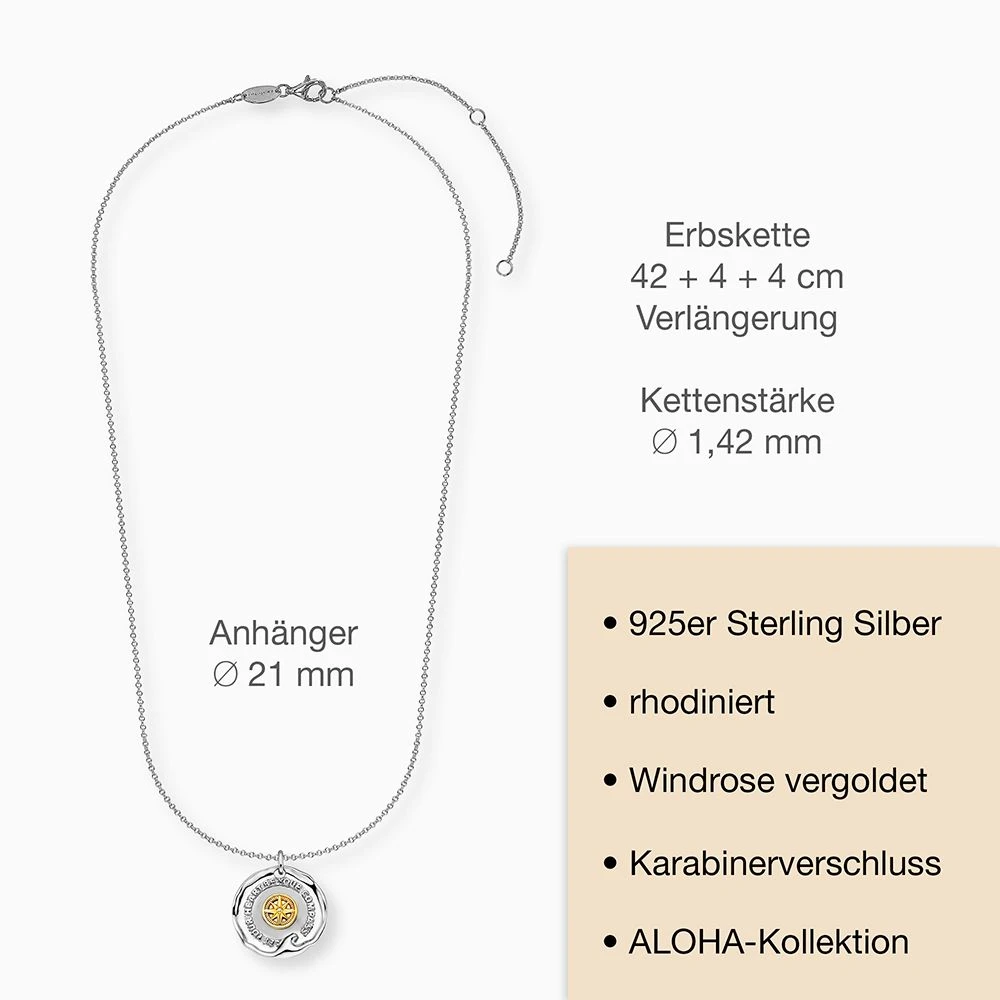 Engelsrufer Kette Damen Echtsilber Bicolor Talisman Engelsrufer Kette Damen Echtsilber Bicolor Talisman -Engelsrufer Kette Verkäufe ern talisman wave bi 03