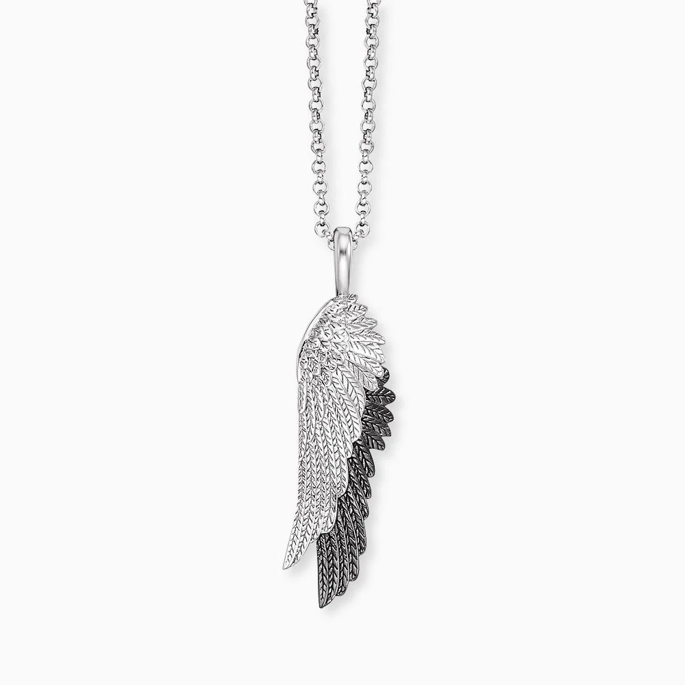 Engelsrufer Damen Kette silber mit Flügeln Engelsrufer Damen Kette Silber Mit Flügeln -Engelsrufer Kette Verkäufe ern wingduo bib 2 1
