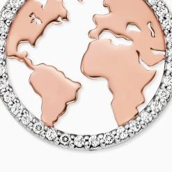 Engelsrufer Damen-Kette Welt In Silber Und Rosé Mit Zirkonia 4 Engelsrufer Damen-Kette Welt In Silber Und Rosé Mit Zirkonia -Engelsrufer Kette Verkäufe ern world bicor zi 2