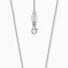 Engelsrufer Damen Silber Ankerkette 4fach 60 Cm -Engelsrufer Kette Verkäufe erna 60 15s