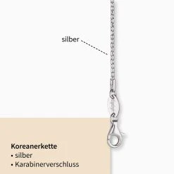 Engelsrufer Damen Koreanerkette Silber In Verschiedenen Grössen -Engelsrufer Kette Verkäufe erno 60 15s2