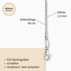 Engelsrufer Damen Koreanerkette Silber In Verschiedenen Grössen -Engelsrufer Kette Verkäufe erno 60 15s3