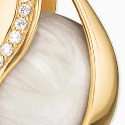 Engelsrufer Himmelsträne Anhänger Gold Mit Zirkonia In Verschiedenen Größen -Engelsrufer Kette Verkäufe erp 20 tear zi xsg 1 3