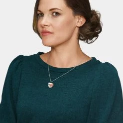 Engelsrufer Anhänger Herz Medaillon Silber Und Roségold 5 Engelsrufer Anhänger Herz Medaillon Silber Und Roségold -Engelsrufer Kette Verkäufe erp me heart bir 3