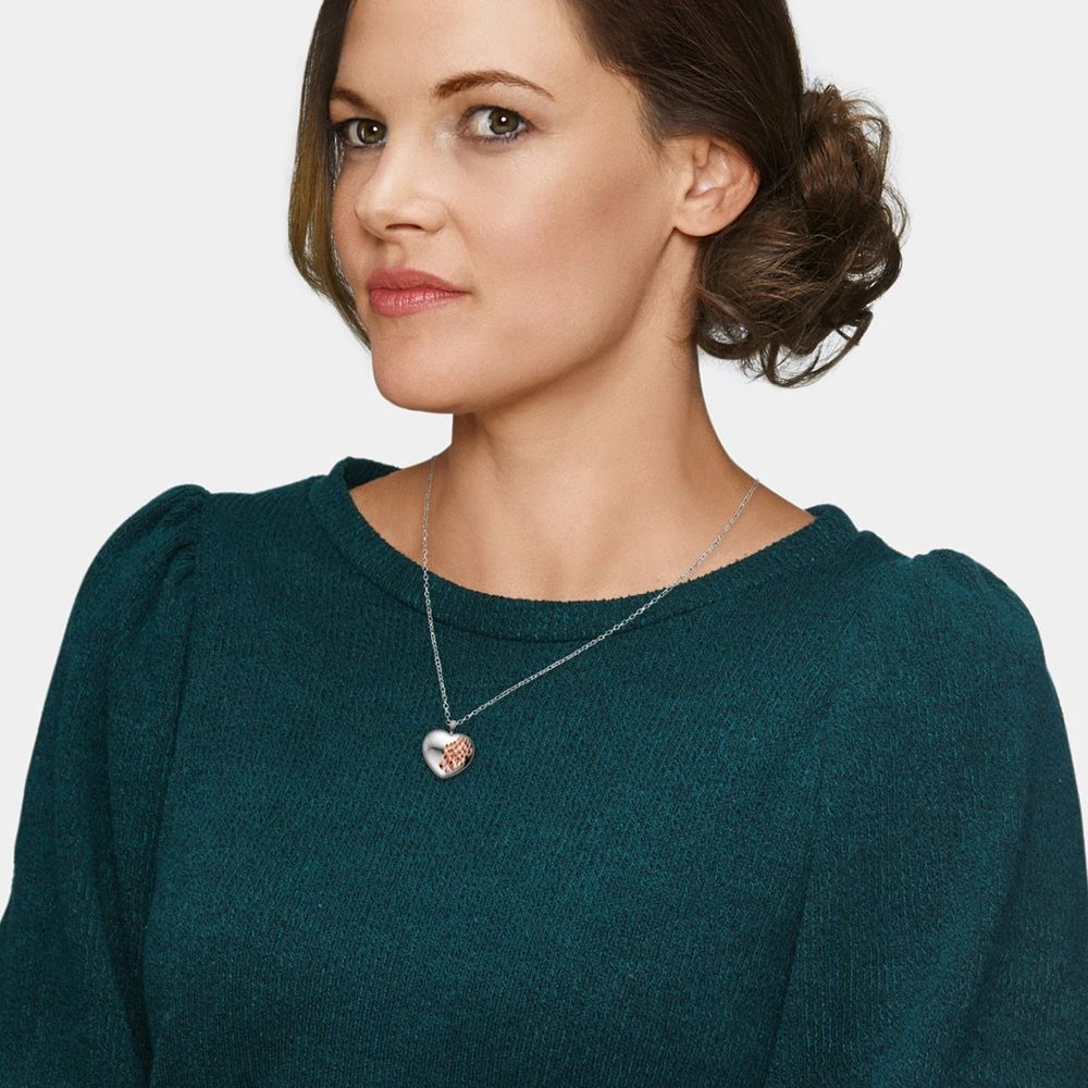 Engelsrufer Anhänger Herz Medaillon silber und roségold Engelsrufer Anhänger Herz Medaillon Silber Und Roségold -Engelsrufer Kette Verkäufe erp me heart bir 3