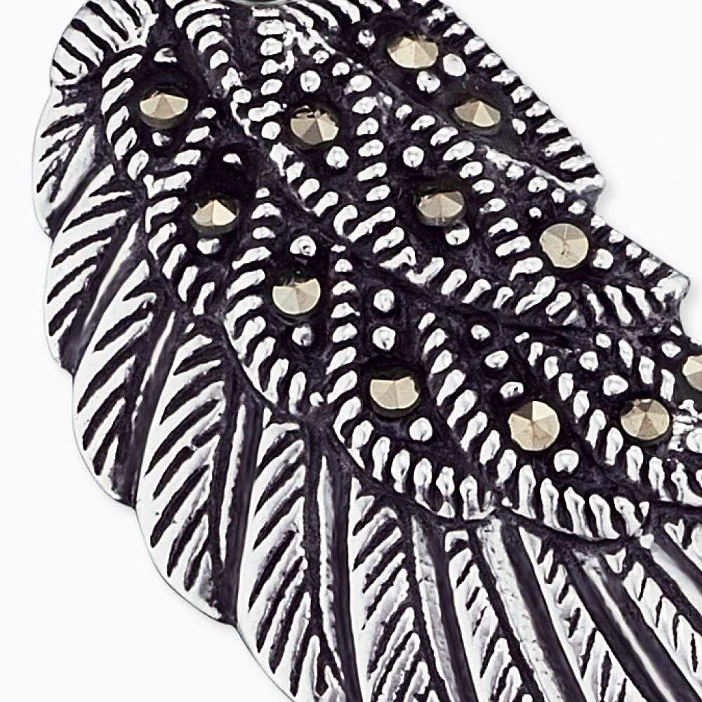 Engelsrufer Anhänger Engelsflügel für Damen silber mit Markasit Steinen Engelsrufer Anhänger Engelsflügel Für Damen Silber Mit Markasit Steinen -Engelsrufer Kette Verkäufe erw m ma 1 2