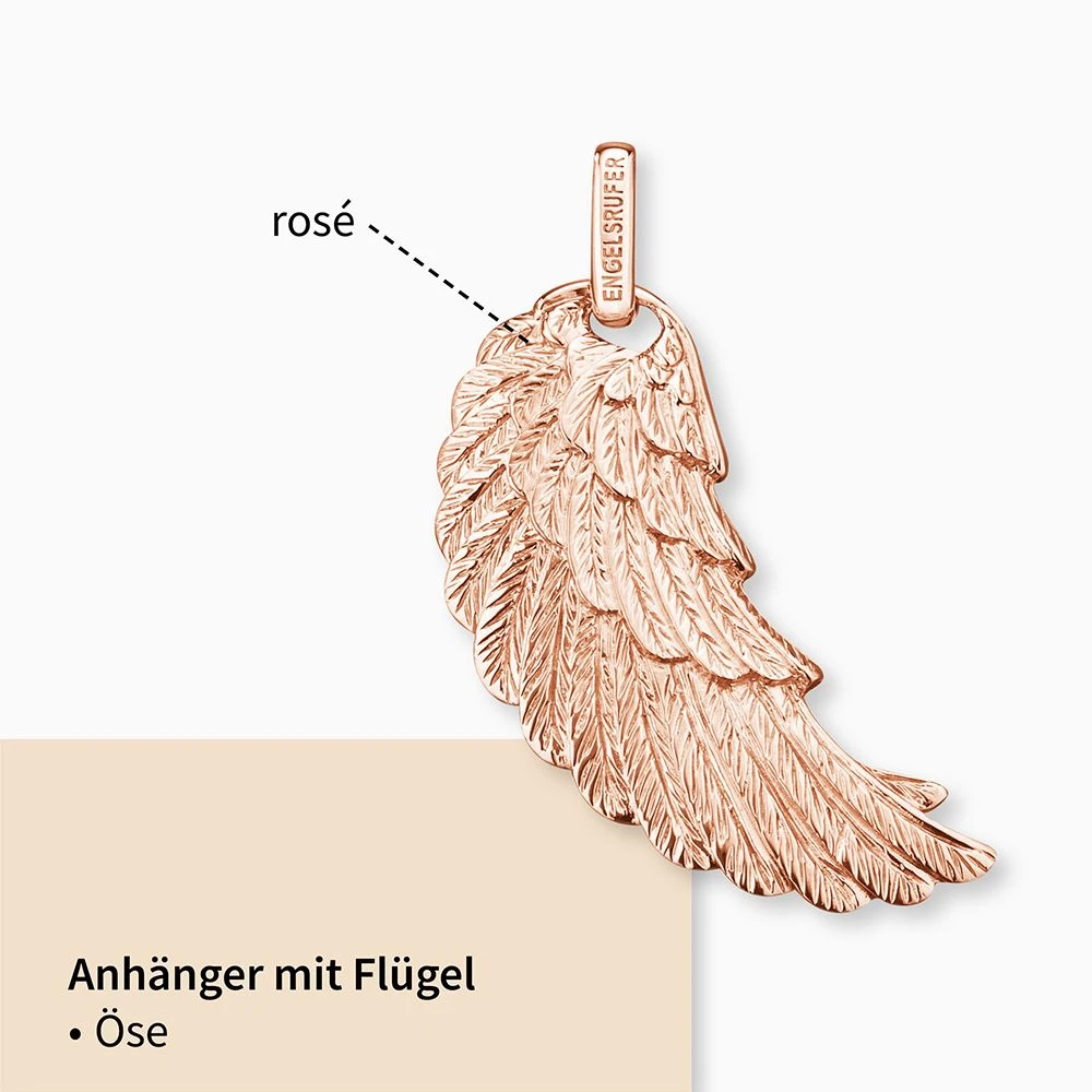 Engelsrufer Anhänger Flügel rosegold für Damen Ketten Engelsrufer Anhänger Flügel Rosegold Für Damen Ketten -Engelsrufer Kette Verkäufe erw s r2