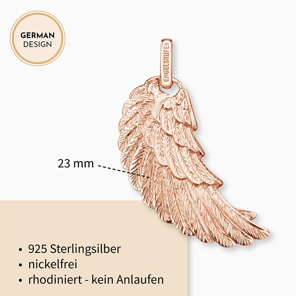 Engelsrufer Anhänger Flügel rosegold für Damen Ketten Engelsrufer Anhänger Flügel Rosegold Für Damen Ketten -Engelsrufer Kette Verkäufe erw s r3
