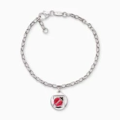 Engelsrufer Mädchen Kinderarmband Silber Marienkäfer