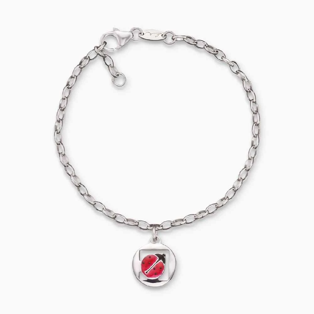 Engelsrufer Mädchen Kinderarmband Silber Marienkäfer Engelsrufer Mädchen Kinderarmband Silber Marienkäfer -Engelsrufer Kette Verkäufe heb 08luck 1