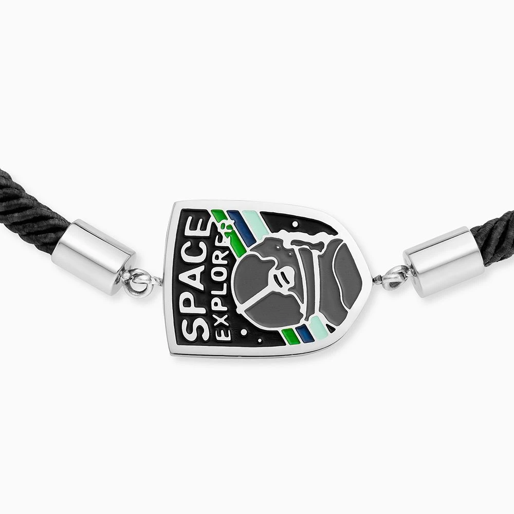 Engelsrufer Kinderarmband Jungen Edelstahl mit Emaille Astronaut Engelsrufer Kinderarmband Jungen Edelstahl Mit Emaille Astronaut -Engelsrufer Kette Verkäufe heb astronaut 2