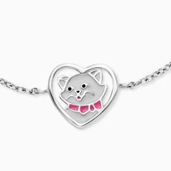 Engelsrufer Kinderarmband Mädchen Katze Mit Emaille Multicolor 3 Engelsrufer Kinderarmband Mädchen Katze Mit Emaille Multicolor -Engelsrufer Kette Verkäufe heb cat heart 2