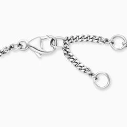 Engelsrufer Kinder-Armband Mädchen Silber Mit Gravurplatte Und Bärchen Mit Herz Symbol -Engelsrufer Kette Verkäufe heb id teddylove 3